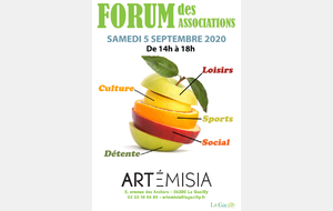 Forum des associations La Gacilly - Samedi 5 septembre de 14h00 à 18h00